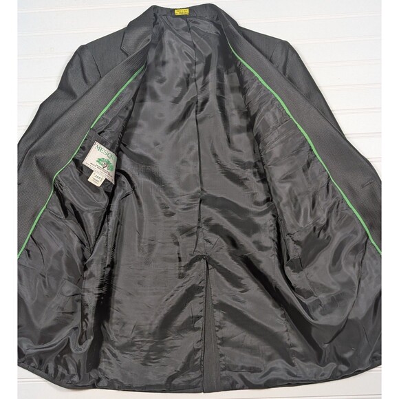 Vintage Mesquite Niver Western Wear Men’s Blazer Sport Coat Size 36R Gray Yoke - Picture 6 of 14